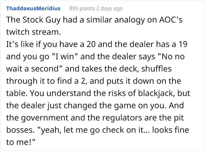 Redditor Explains How Pathetic Wall Street Millionaires Sound Right Now Using A Brilliant Casino Analogy