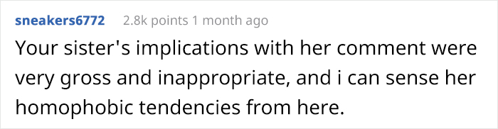 Dad Asks If He Was Wrong For Snapping At His Sister After She Called Him "Creepy And Perverted" For Hugging His Son Dad Asks If He Was Wrong For Snapping At His Sister After She Called Him "Creepy And Perverted" For Hugging His Son