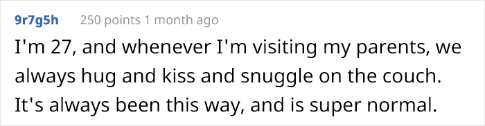 Dad Asks If He Was Wrong For Snapping At His Sister After She Called Him "Creepy And Perverted" For Hugging His Son