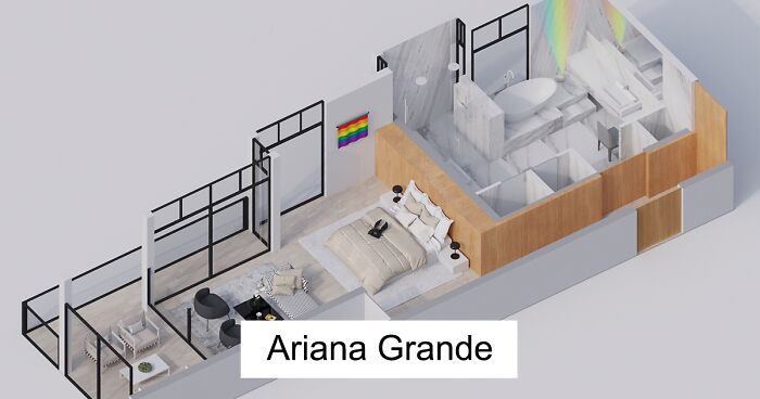 Home Advisor Shows What Celebrity Bedrooms Look Like With These 7 Renders