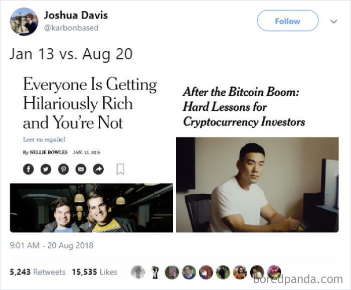 The Difference Between Jan 13, 2018 And Aug 20, 2018