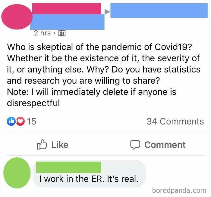 Is Covid19 Real? Asked And Answered In A Local Mom Group