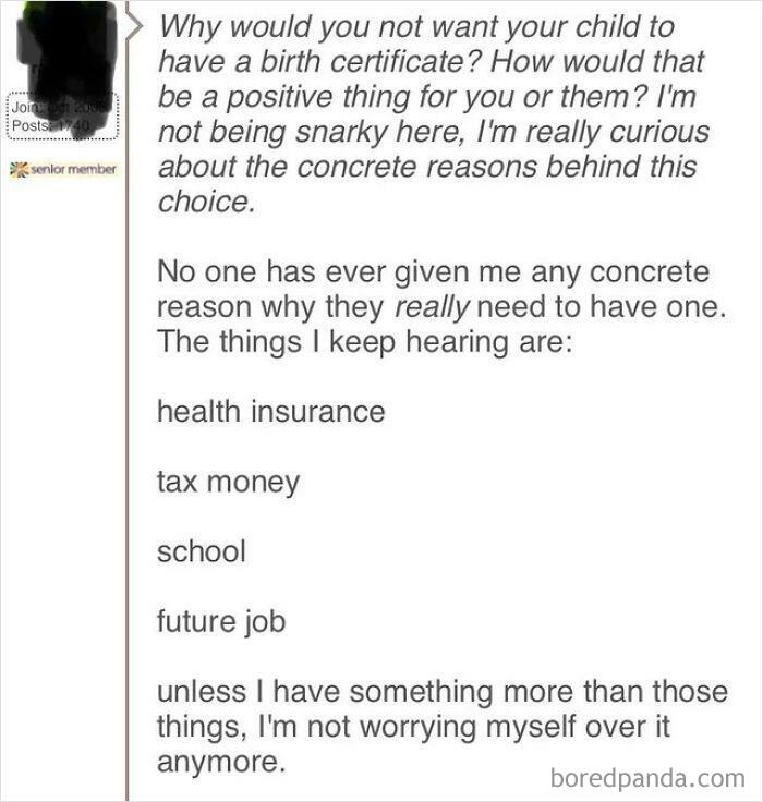 My Child's Future Means Nothing To Me