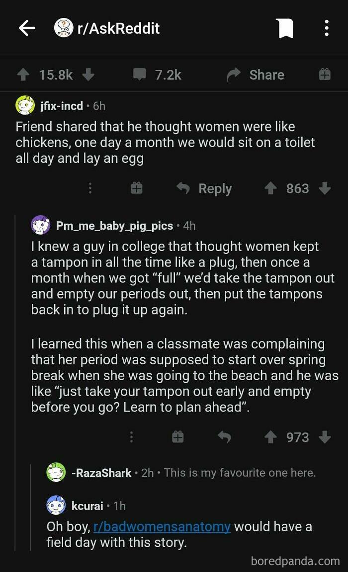 Found This Two-Fer On An Askreddit Post About The Stupidest Thing You've Ever Heard Someone Say