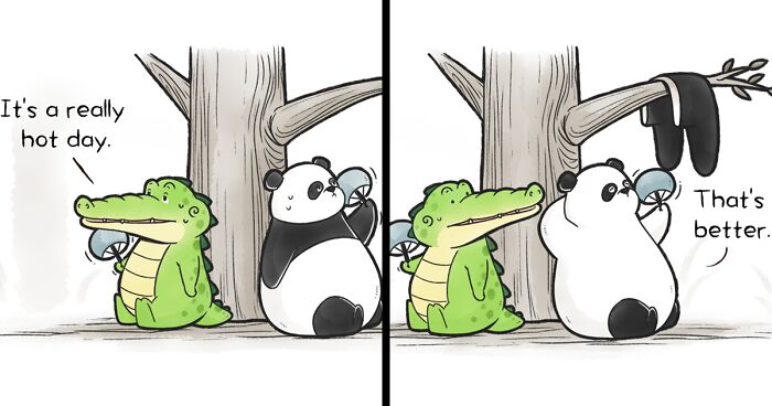 25 New Animal Comics I Created To Spread Some Positivity