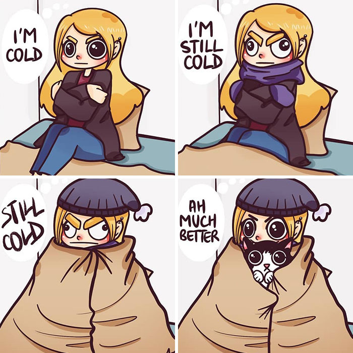 French Artist Makes Light-Hearted Comics About Daily Struggles (20 New Pics)