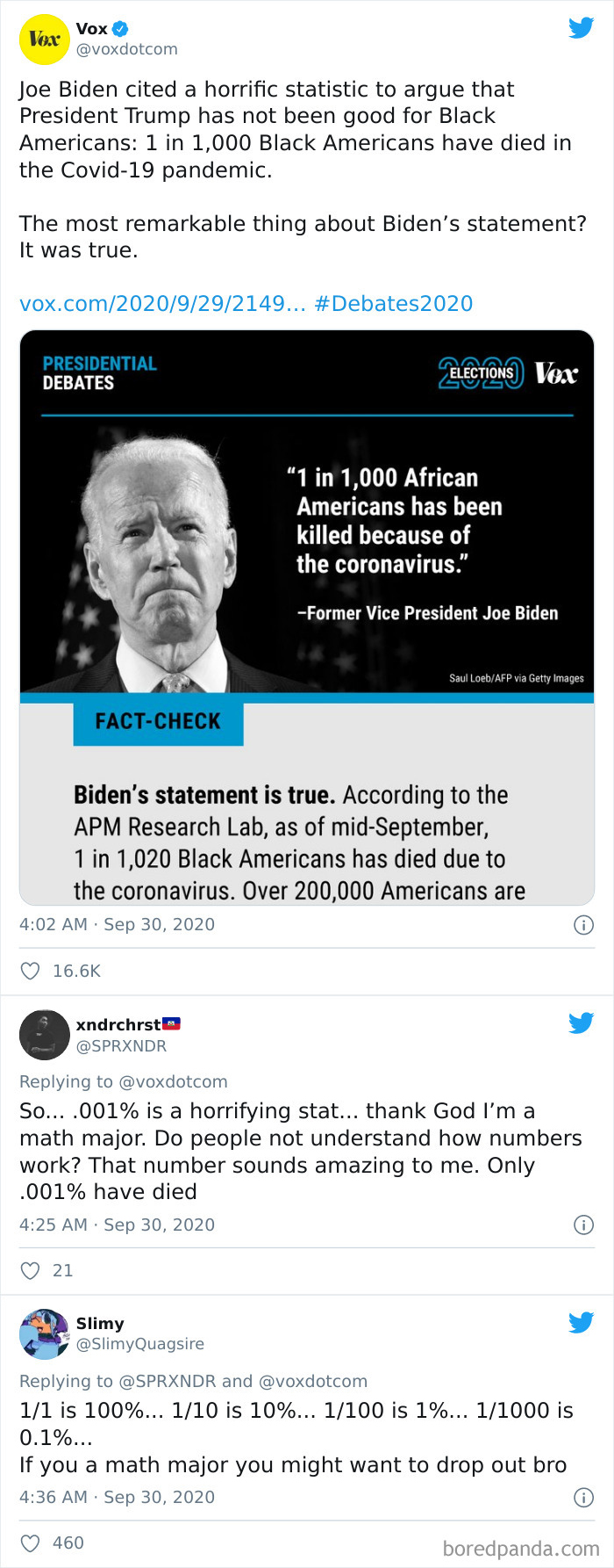 "Thank God I'm A Math Major"