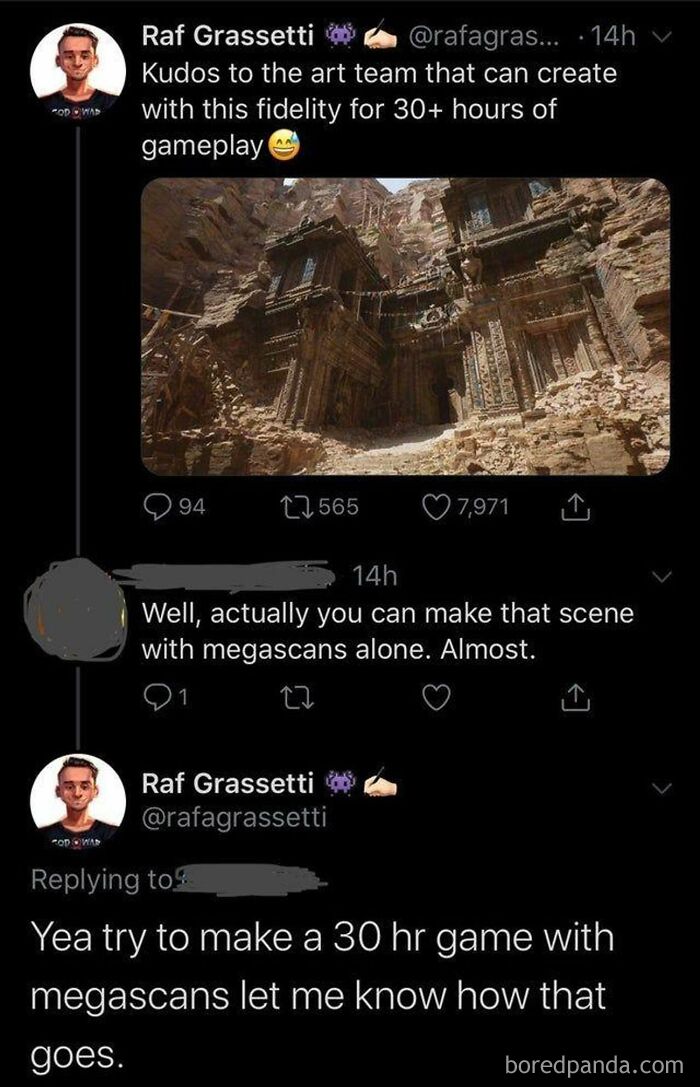 Confidently Corrected The Game's Art Director