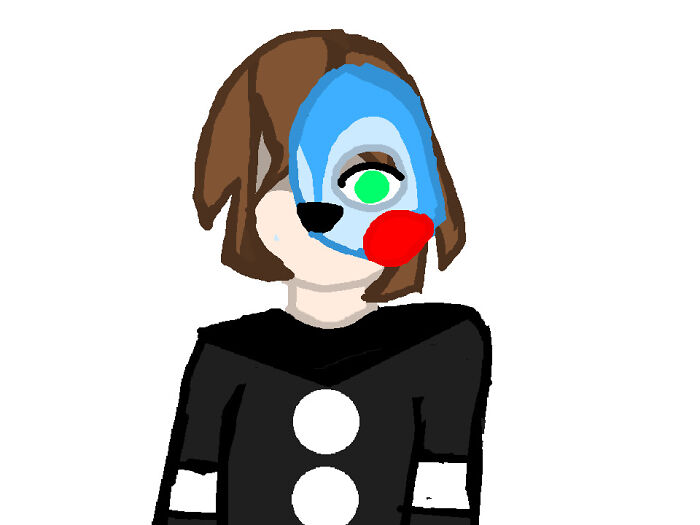 Im Still A Kid So This Counts- This Is My Oc- She Is Designed To Look Like A Mix Of Fnaf Animatronics