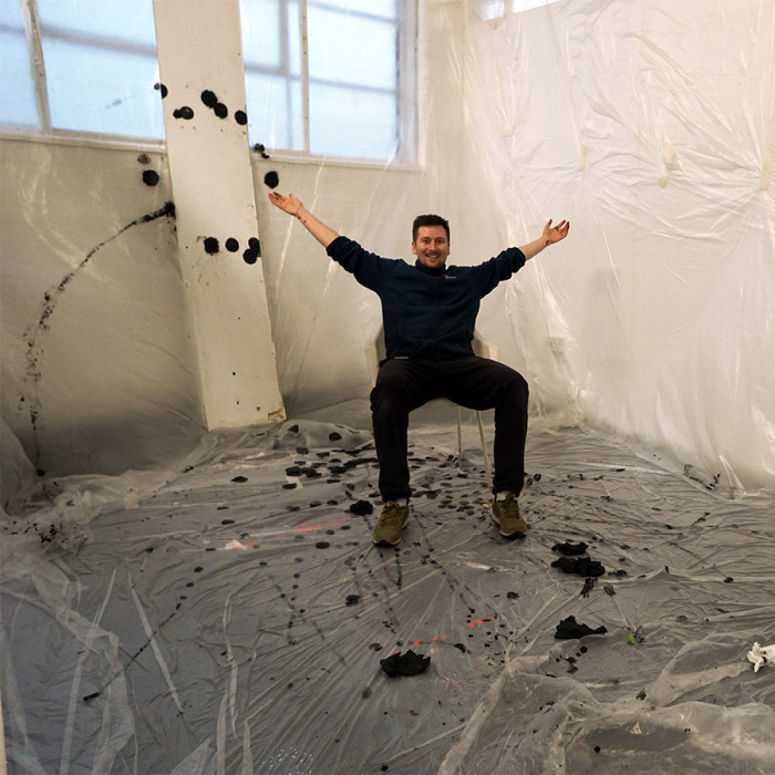 Unconventional Methods Of Making A Painting