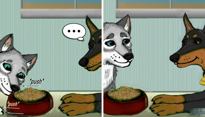 My Wholesome Comic About My Animals Recovering From Abuse