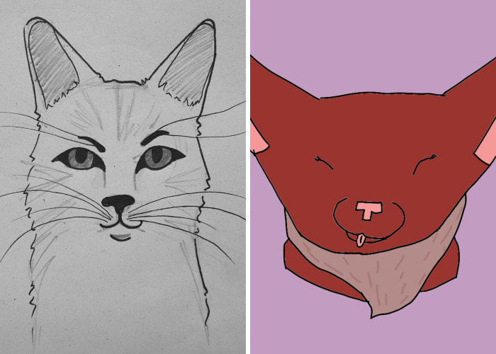 Hey Pandas, Draw The Most Realistic Cat You Can (Closed)