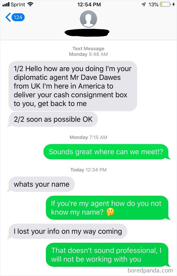 Very Well Thought Out Scam