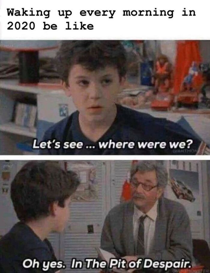 After A Long Night Of Doomscrolling...