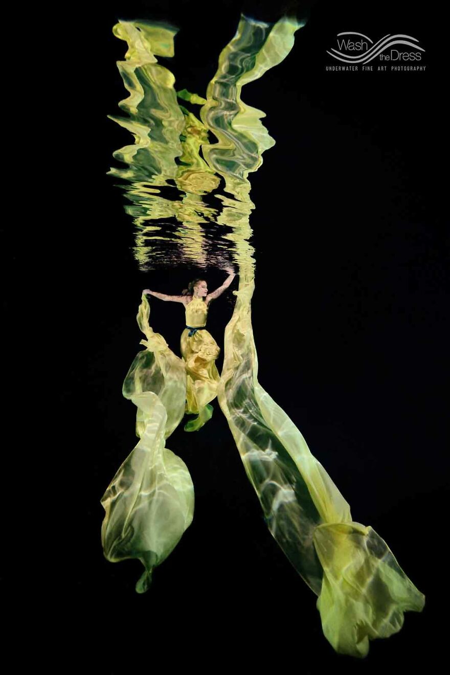 I Realized An Underwater Fashion Photoshoot In A Mexican Cenote