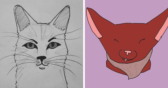 Hey Pandas, Draw The Most Realistic Cat You Can (Closed)