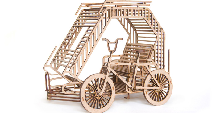 I Made 3D Puzzles For My Love Of Cycling