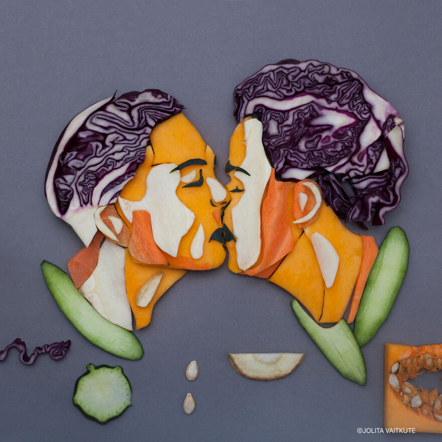 Butter Pumpkin/Zucchini/Red Cabbage/Carrot/White Beets