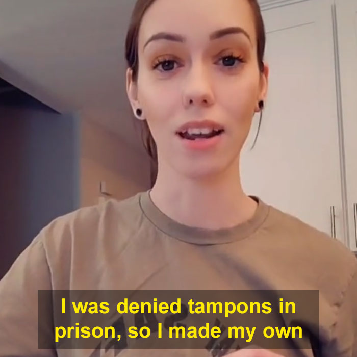 Women Get Only 2-3 Pads Per Day, Tampons Are Forbidden