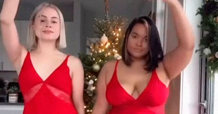 Two Friends Demonstrate How The Same Outfit Looks On Their Different Body Types (36 New Pics)