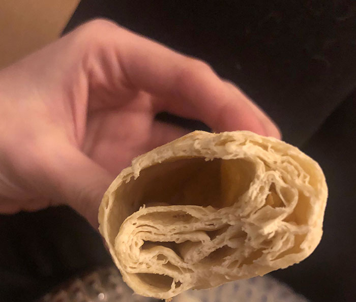 Thinking About Burritos All Day. Come Home From Work And Microwave My Last One. Completely Hollow