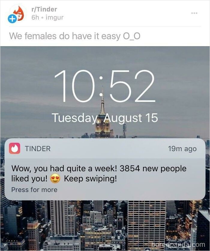 “Check Out How Many Guys Want Me!”