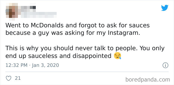 Sauceless And Disappointed