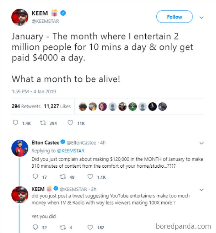 $4000 A Day? How Will He Eat?