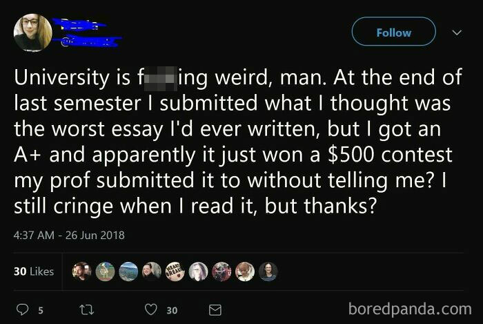 University Is So Wierd