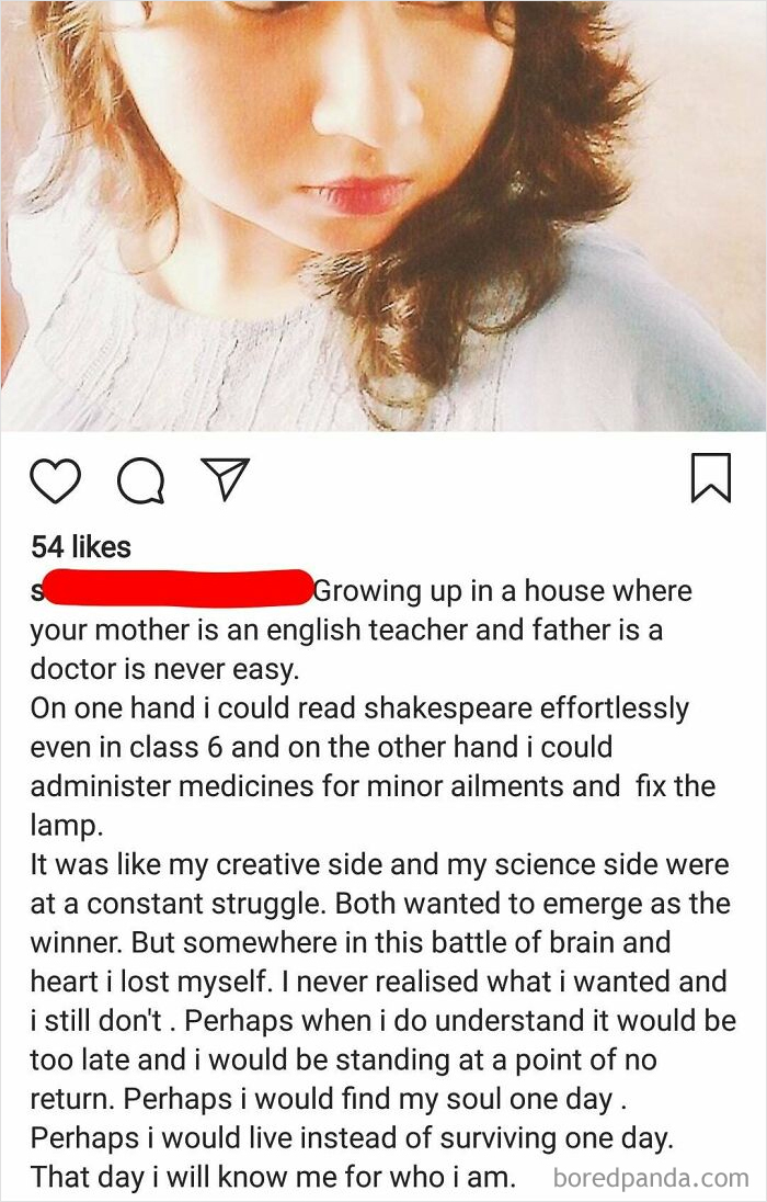 Guys She's Struggling With Finding Herself