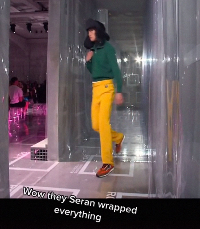 Model Shares What Goes Through His Mind During His Runway Walk And People Think It's Hilarious Model Shares What Goes Through His Mind During His Runway Walk And People Think It's Hilarious