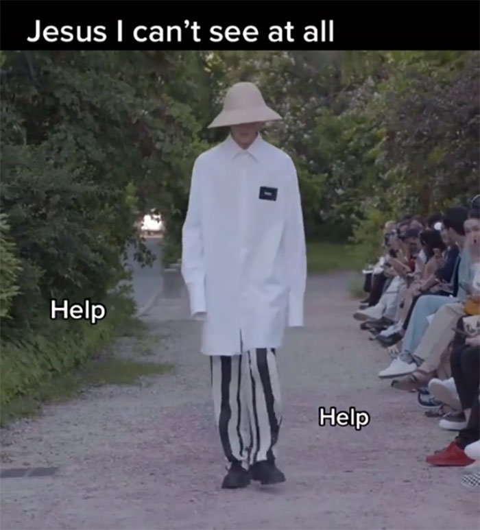 Model Shares What Goes Through His Mind During His Runway Walk And People Think It's Hilarious