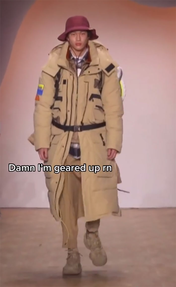 Model Shares What Goes Through His Mind During His Runway Walk And People Think It's Hilarious