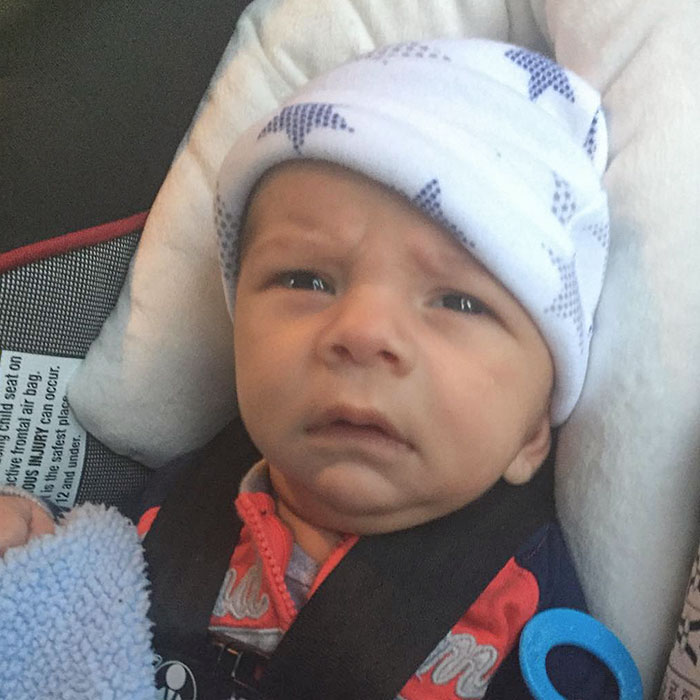 Sometimes My 5-Week-Old Looks 85. And It's Adorable