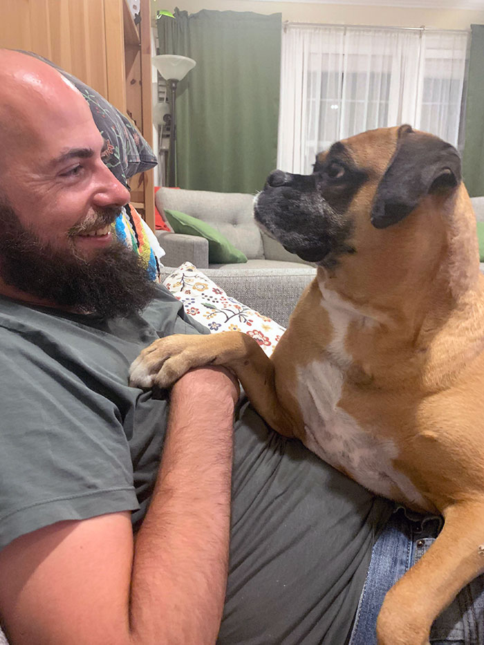 My Wife Says She Jealous Of Me And My Dog Because Of Looks Like This