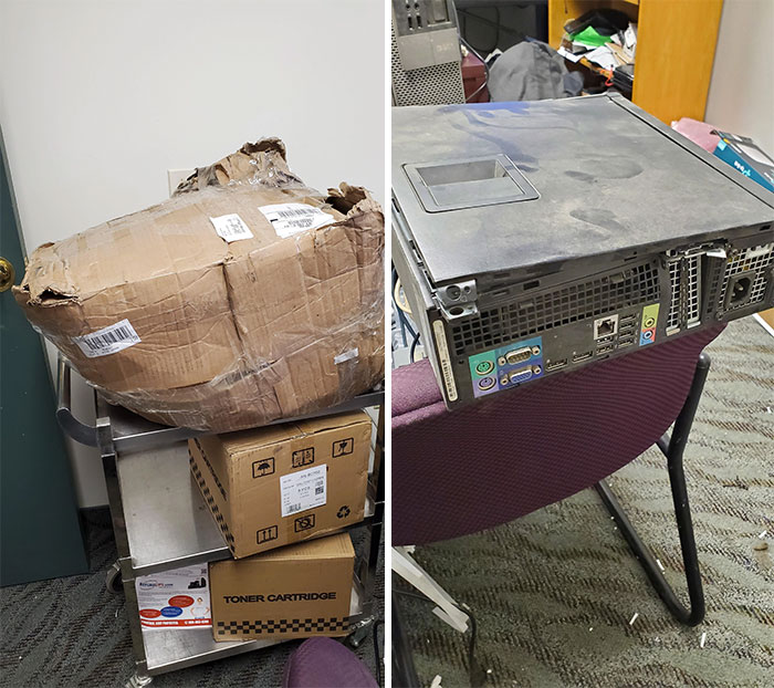 This Was Sufficient Packaging For Shipping Several Desktops, Right?