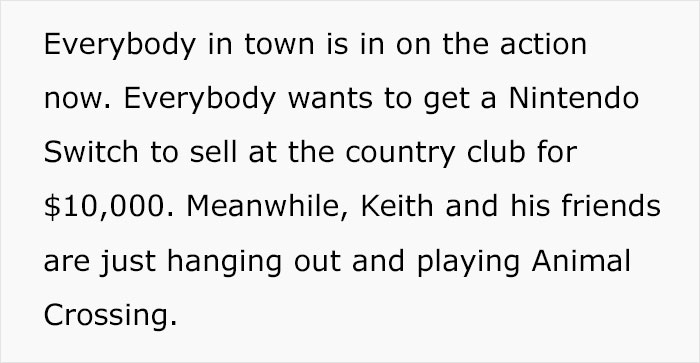 Person Explains The Millionaires Vs. $GME Redditors Story With A Nintendo Switch Example And People Finally Understand It