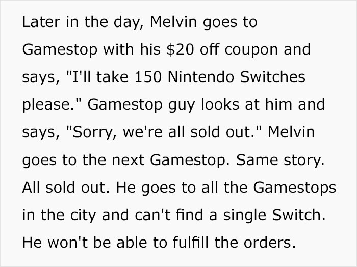 Person Explains The Millionaires Vs. $GME Redditors Story With A Nintendo Switch Example And People Finally Understand It