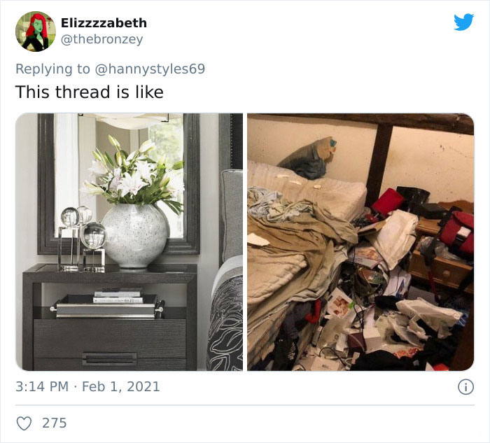 Women Are Comparing Their Side Of The Bed Vs. Their Boyfriends', And People Find The Similarities Between Men Hilarious