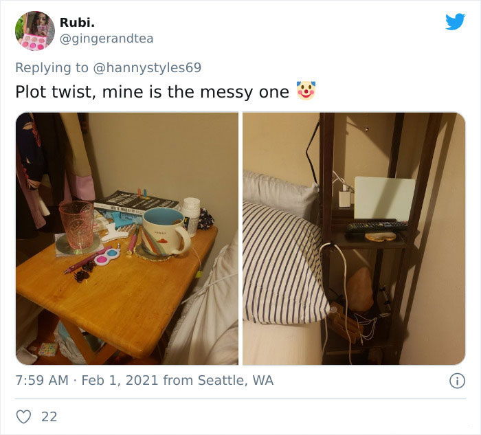 Women Are Comparing Their Side Of The Bed Vs. Their Boyfriends', And People Find The Similarities Between Men Hilarious