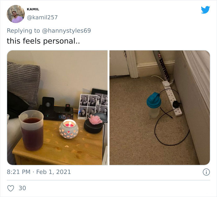 Women Are Comparing Their Side Of The Bed Vs. Their Boyfriends', And People Find The Similarities Between Men Hilarious