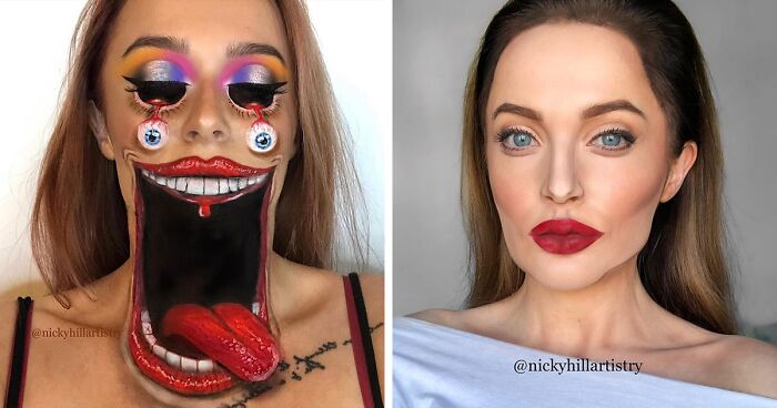 This Makeup Artist Transforms Herself Into Almost Anyone And Anything, And Here Are 30 Pics