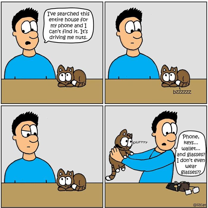 This Artist Makes Fun Comics That Cat Owners Will Understand Very Well