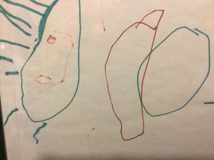 Hey It Says Childhood I Made This When I Was 3