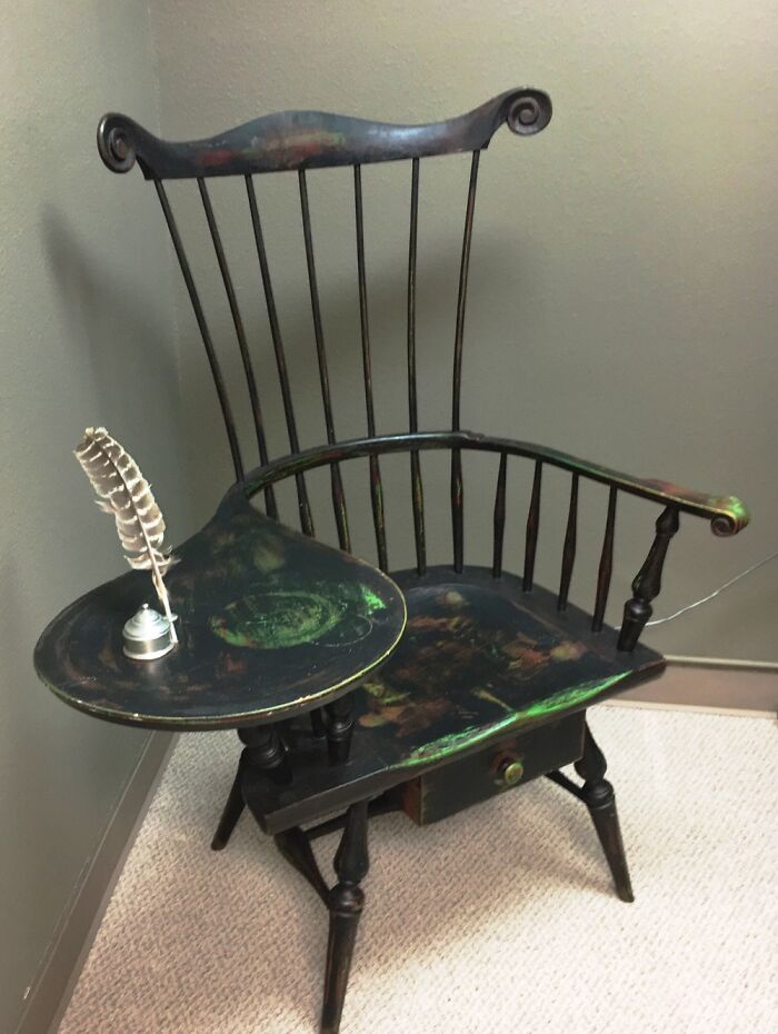 Writing Arm Windsor Chair