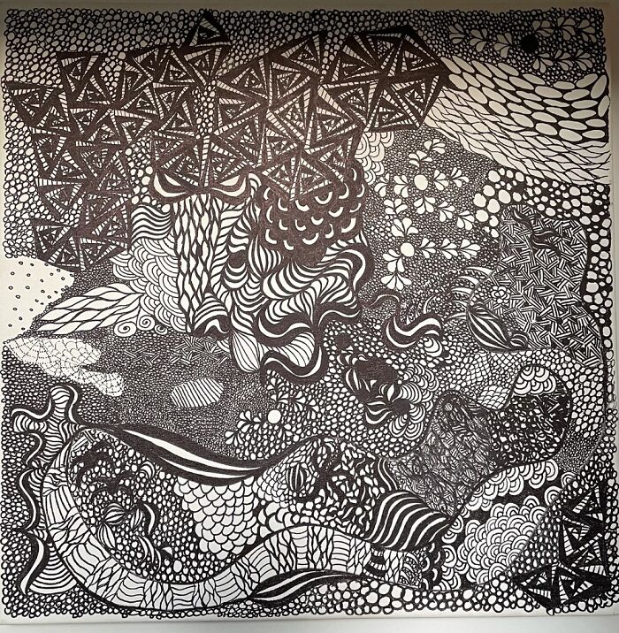 My Doodles That I Turned Into Drawings (12 Pics)