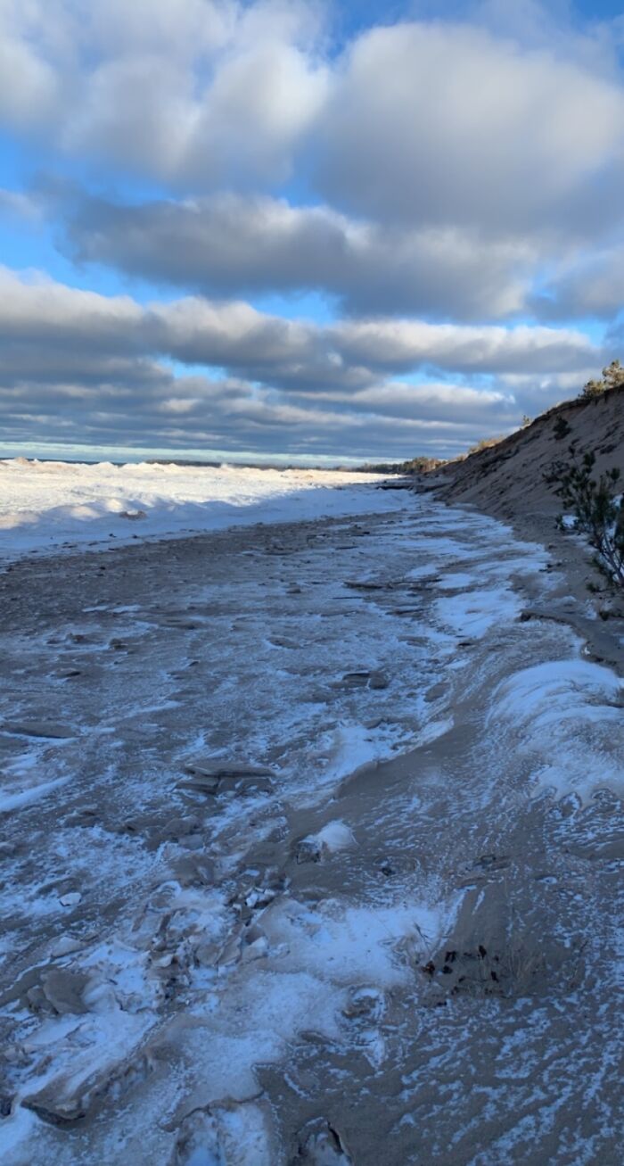 Lake Superior On A Winter Afternoon