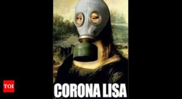 Da Vinci Knew Exactly What Would Happen So He Created An Exact Copy But Just Added A Little Something.