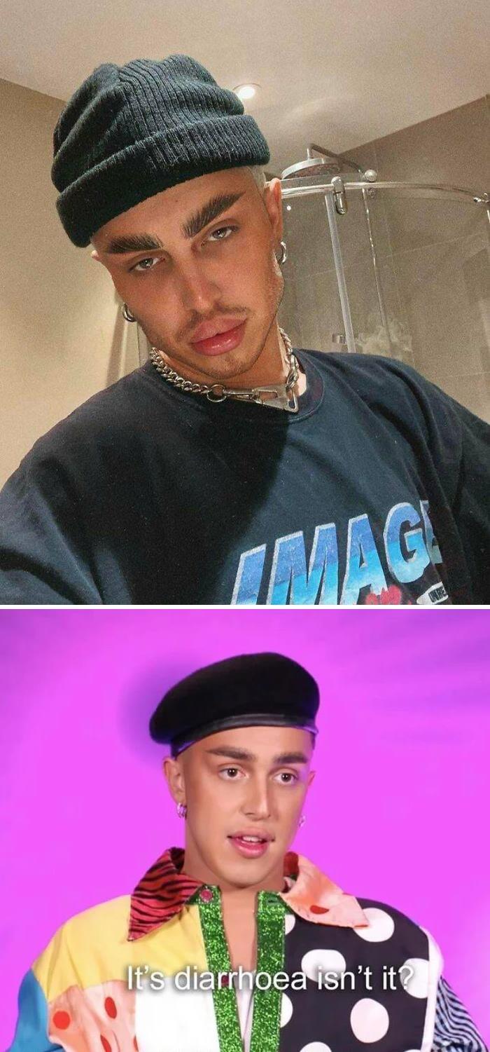 How They Look On Social Media vs. TV