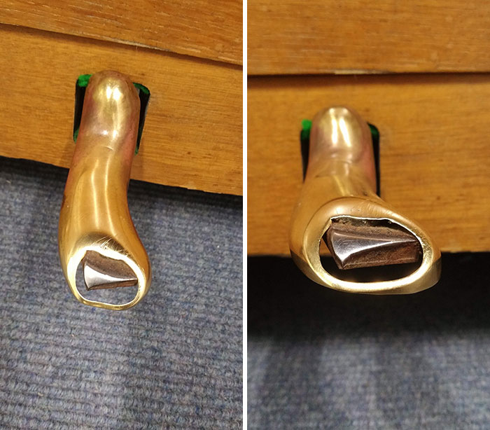 A Pedal On The Piano In A University Practice Room